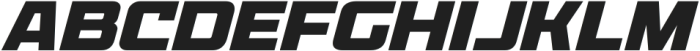 Microsport Bold Italic ttf (700) Font LOWERCASE