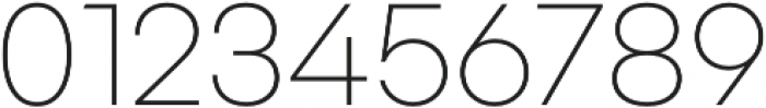 Mid Century Sans XLight otf (300) Font OTHER CHARS