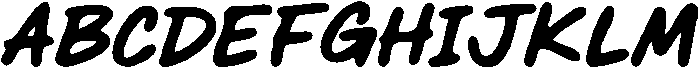 Midable Blur otf (400) Font UPPERCASE