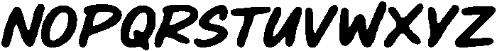 Midable Blur otf (400) Font UPPERCASE
