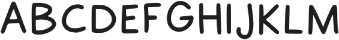 Middle School Comic Sans Regular otf (400) Font UPPERCASE