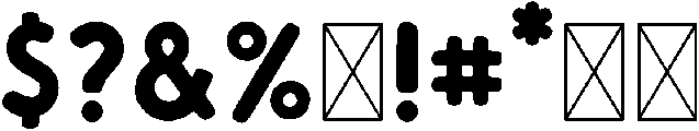Midland Regular otf (400) Font OTHER CHARS