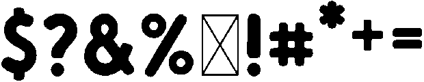 Midland Regular otf (400) Font OTHER CHARS
