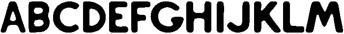 Midland Regular otf (400) Font UPPERCASE