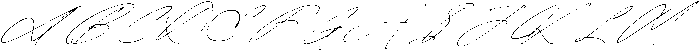 Midnight Classic Italic otf (400) Font UPPERCASE