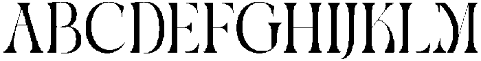 Midnight Company otf (400) Font UPPERCASE