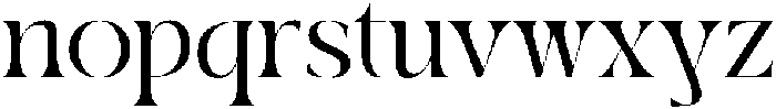 Midnight Company otf (400) Font LOWERCASE