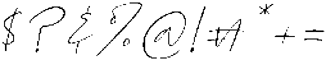 Midnight Diamond Italic otf (400) Font OTHER CHARS