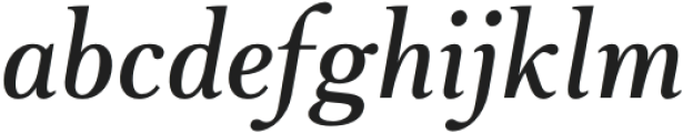 Midnight Edition SemiBold Italic otf (600) Font LOWERCASE