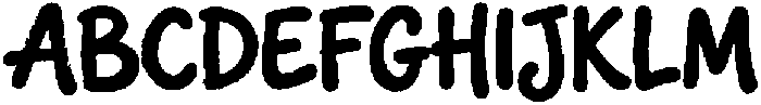 Midnight Marker Regular otf (400) Font UPPERCASE