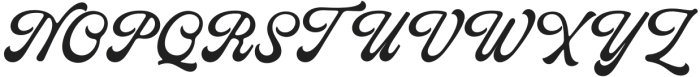 Midnight Pleasure Script Reg otf (400) Font UPPERCASE