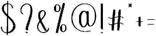 Midnight Regular otf (400) Font OTHER CHARS