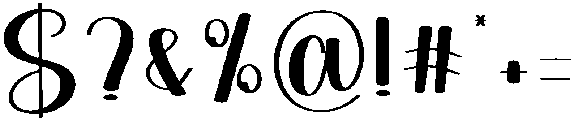Midnight Regular otf (400) Font OTHER CHARS