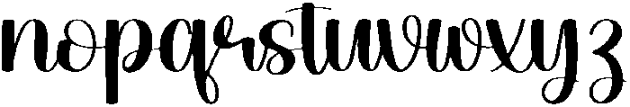 Midnight Regular otf (400) Font LOWERCASE