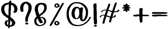 Midnight Regular otf (400) Font OTHER CHARS