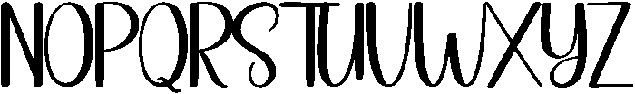 Midnight Regular otf (400) Font UPPERCASE