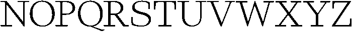 Midnight Regular otf (400) Font UPPERCASE