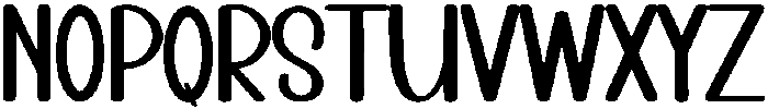 Midnight Regular otf (400) Font UPPERCASE