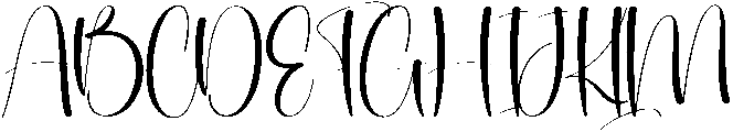 Midnight Regular otf (400) Font UPPERCASE