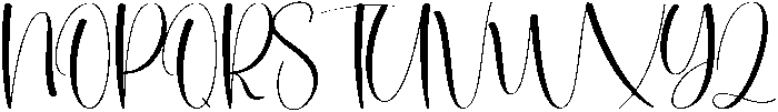 Midnight Regular otf (400) Font UPPERCASE