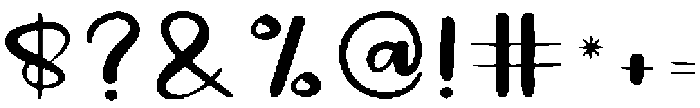Midnight Regular otf (400) Font OTHER CHARS