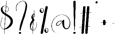 Midnight Regular otf (400) Font OTHER CHARS