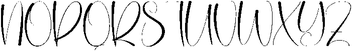 Midnight Regular otf (400) Font UPPERCASE