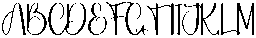 Midnight Regular otf (400) Font UPPERCASE