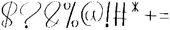 Midnight Regular otf (400) Font OTHER CHARS