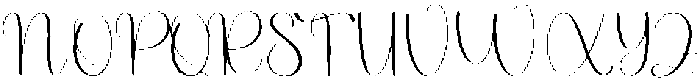 Midnight Regular otf (400) Font UPPERCASE