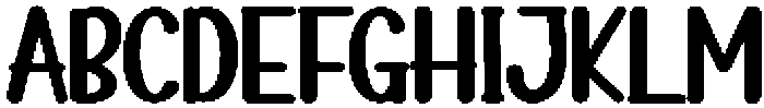 Midnight Regular otf (400) Font UPPERCASE
