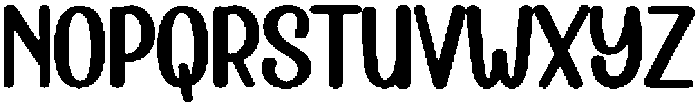 Midnight Regular otf (400) Font LOWERCASE