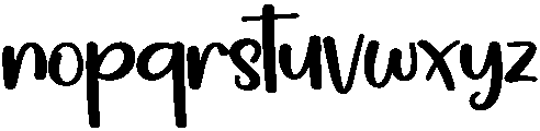 Midnight Regular otf (400) Font LOWERCASE