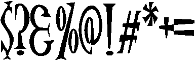 Midnight-Regular otf (400) Font OTHER CHARS