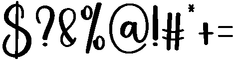 Midnight Regular otf (400) Font OTHER CHARS
