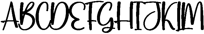 Midnight Regular otf (400) Font UPPERCASE