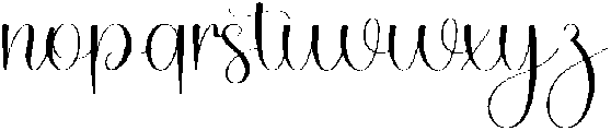 Midnight Regular otf (400) Font LOWERCASE