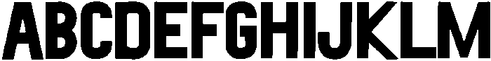 Midnight Regular otf (400) Font UPPERCASE