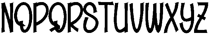 Midnight Regular otf (400) Font UPPERCASE