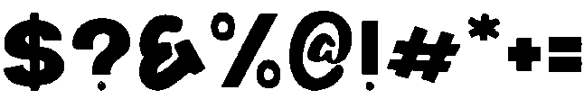 Midnight Regular otf (400) Font OTHER CHARS