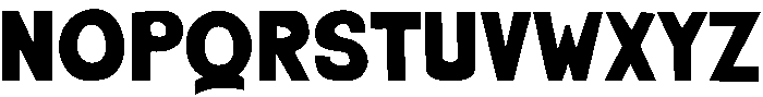 Midnight Regular otf (400) Font UPPERCASE