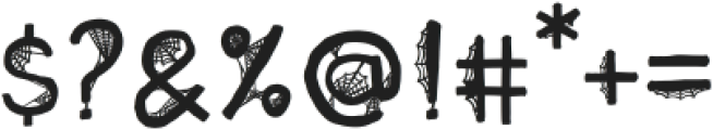 Midnight Spider otf (400) Font OTHER CHARS