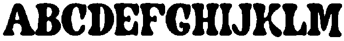 Midnight Sunday Regular otf (400) Font UPPERCASE
