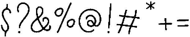 Midnight Voyage Script otf (400) Font OTHER CHARS