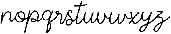 Midnight Voyage Script otf (400) Font LOWERCASE