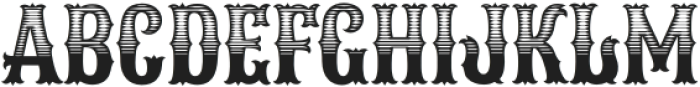 Midnight Wowboy Bold Engraved otf (700) Font LOWERCASE