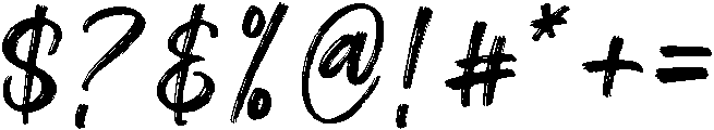Midnight otf (400) Font OTHER CHARS