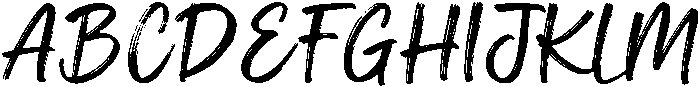 Midnight otf (400) Font UPPERCASE