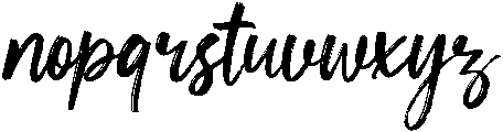 Midnight otf (400) Font LOWERCASE