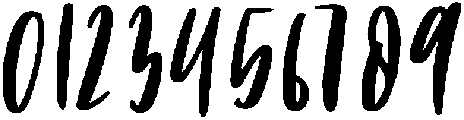 Midnight otf (400) Font OTHER CHARS